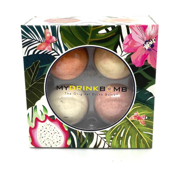 tropical gift box drink bomb