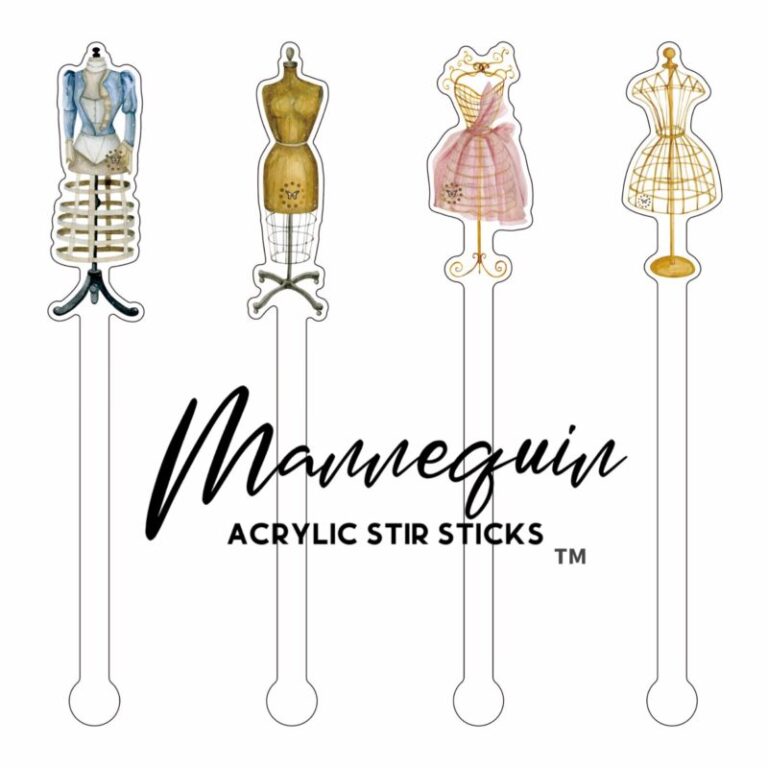 Cocktail Stir Sticks Acrylic Stir Sticks & Fancy Cocktail Straws