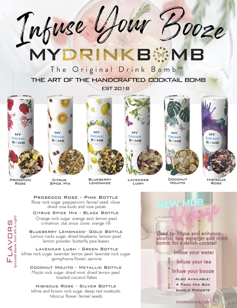 Infuse Your Booze™ Cocktail Infusion Kit & Mixer with Bottle