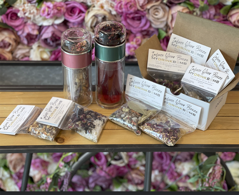 Infuse Your Booze™ Cocktail Infusion Kit & Mixer with Bottle