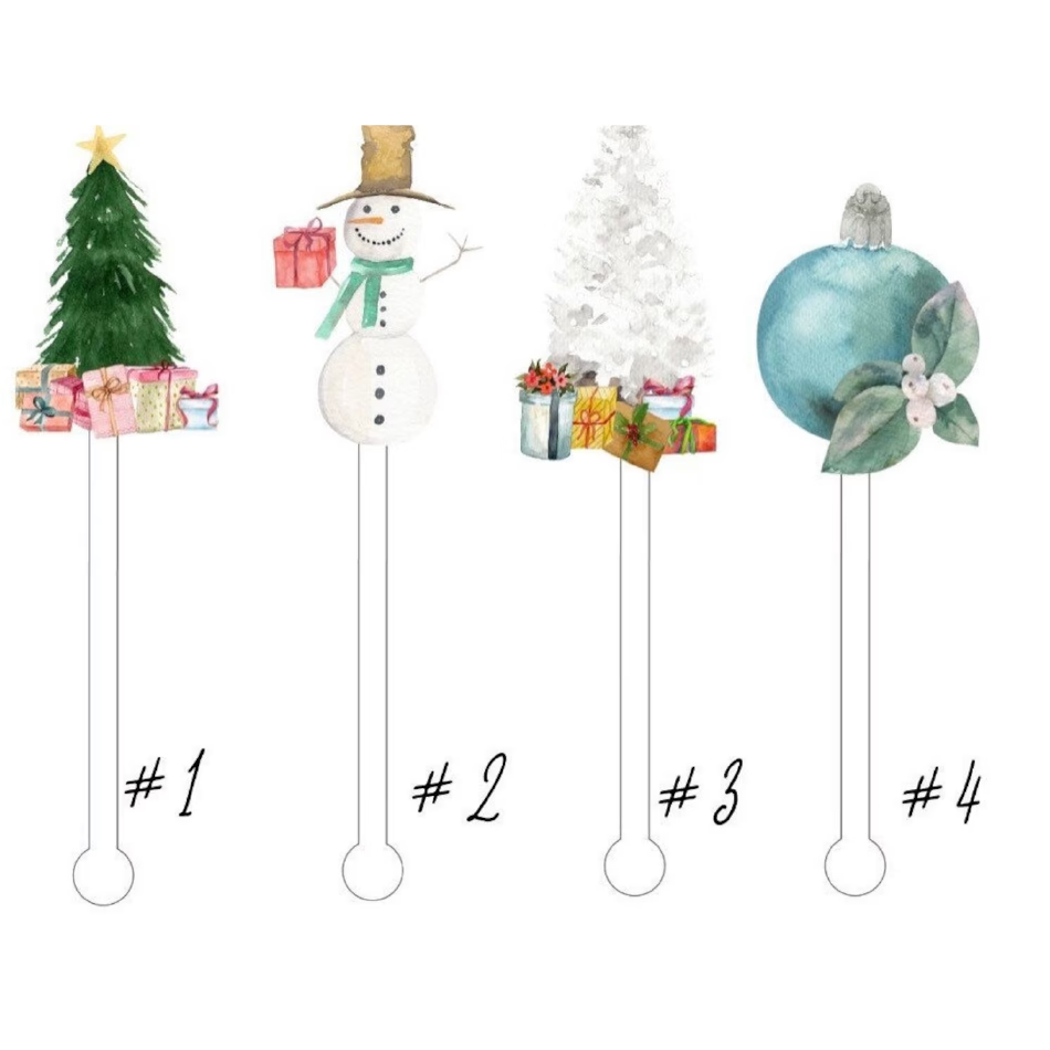 Cocktail Stir Sticks Acrylic Stir Sticks & Fancy Cocktail Straws