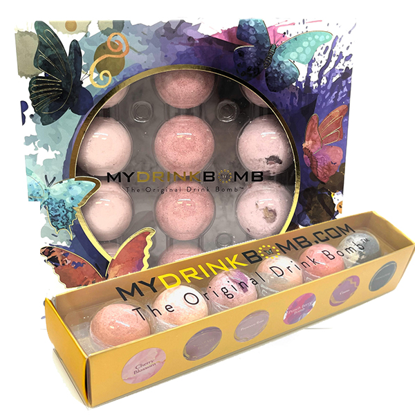 cocktail bombs 6 pack spring gift set